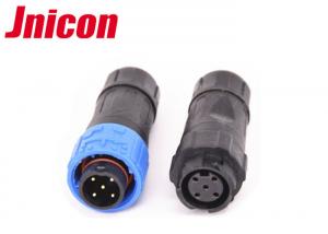 Best Jnicon 5 Pin Waterproof Male Female Connector IP67 Push Locking Connection wholesale