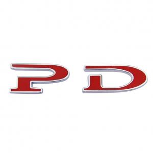 Best Topfit Customized Metal PD Sticker Badges for Tesla Model S-Includes P and D wholesale