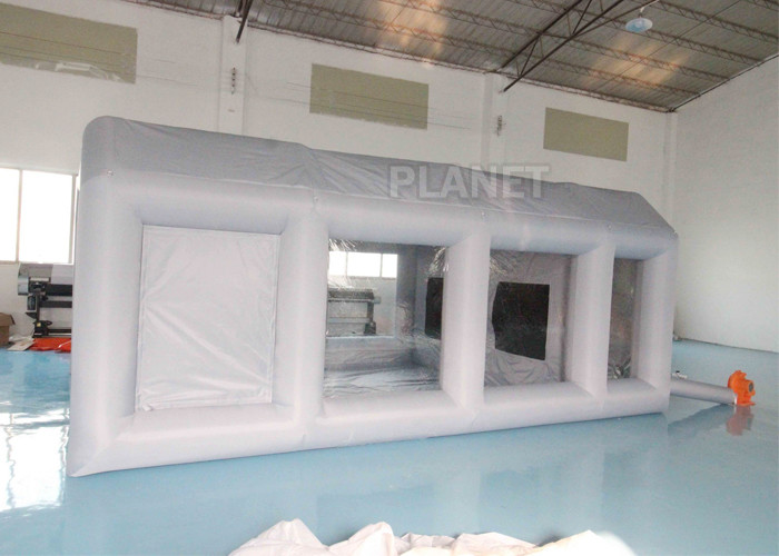 Best Automotive Workstation Inflatable Spray Booth Double Stitching wholesale