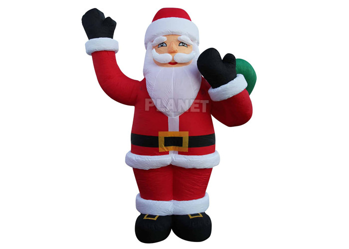 Best Custom Advertising Christmas Inflatable Santa Inflatable Santa Claus For Holiday Celebrate wholesale