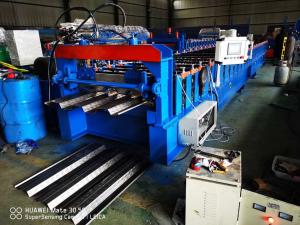 Best 18 Kw Floor Deck Roll Forming Machine 8  Tons Capacity 15m / Min Working Speed wholesale