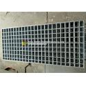 Swage Locked Heavy Duty Grating , Parking Lot Drainage Grates 6mm X 6mm Cross for sale