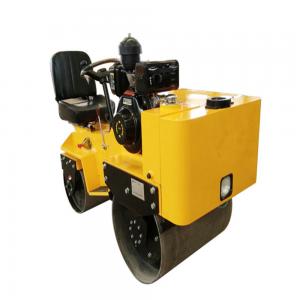 Best Road Equipment Small Road Roller ZM-70C Steering Ride on Double Cylinder Road Roller Machine wholesale