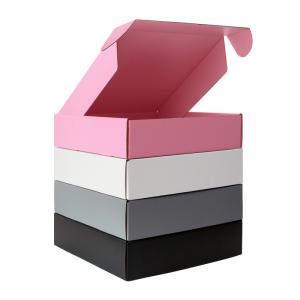 Best Recyclable Makeup Cosmetic Shipping Boxes Colorful CMYK Pantone Printing wholesale