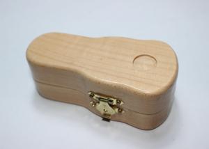 Best Cover Lid Small Wooden Gift Boxes , Custom Built Wooden Boxes Special Nature Color wholesale