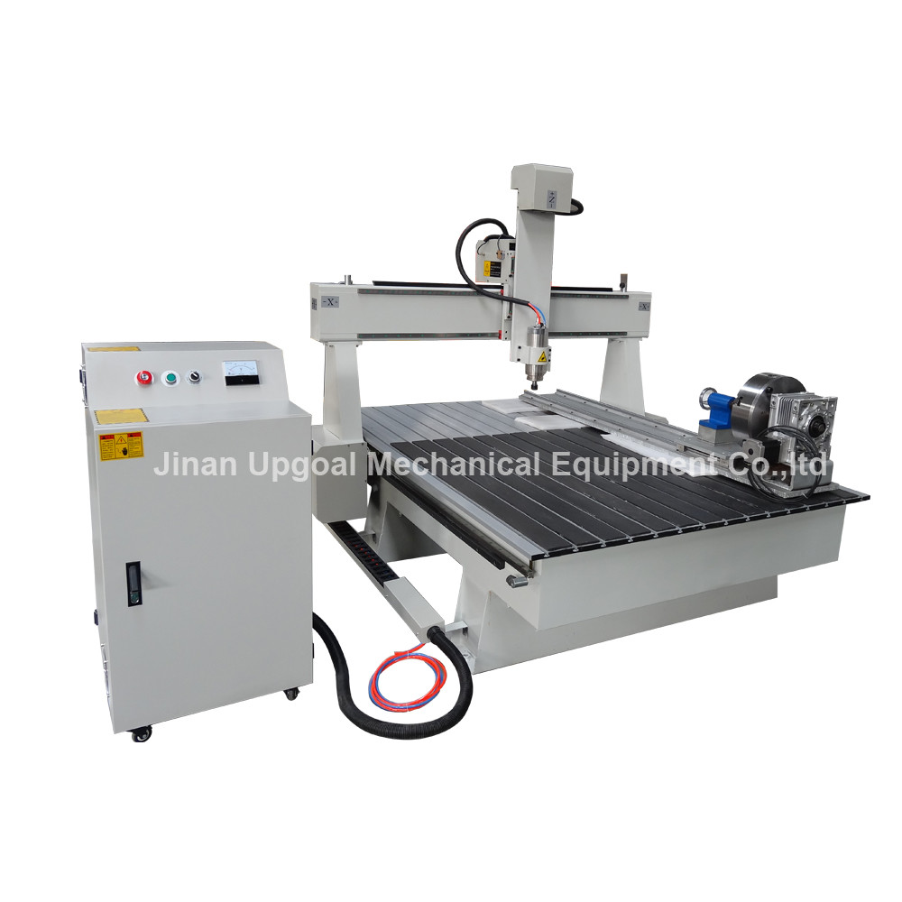 High Z -axis 4 Axis CNC Wood Engraving Cutting Machine with DSP Offline Control