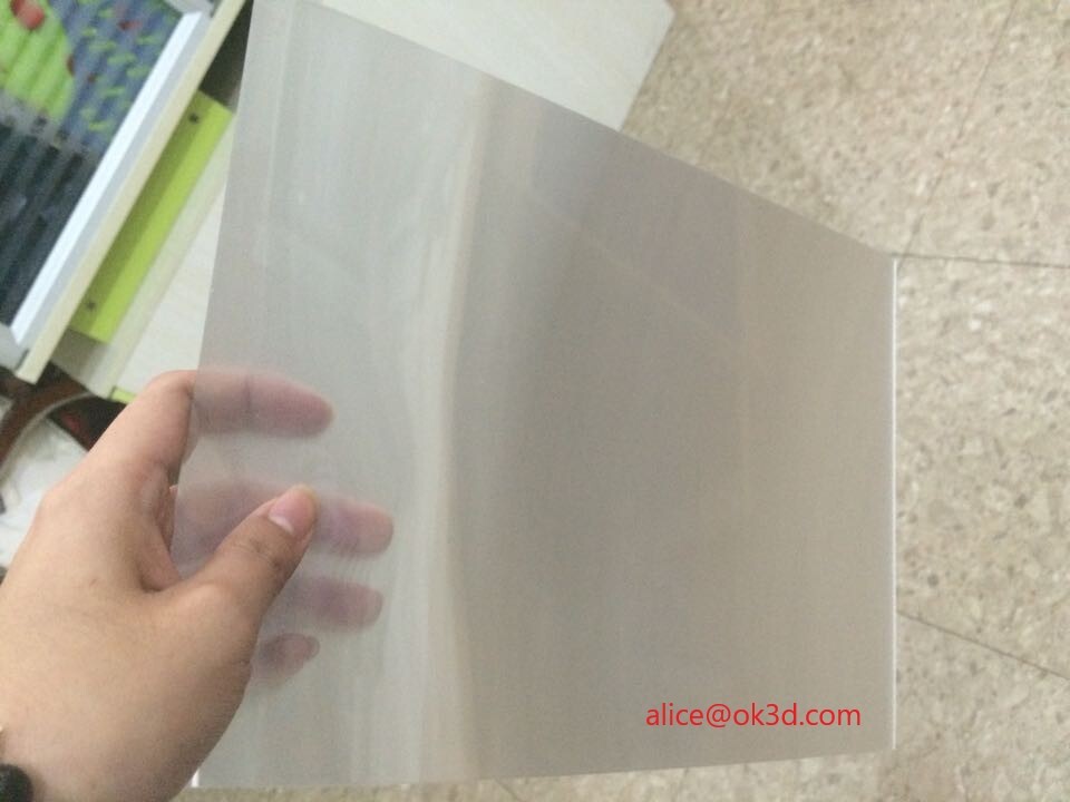 Best Thinnest Plastic 3D Lens Sheet  with best focus of accuracy PET 0.25MM 16LPI lenticular sheet for UV offset printing wholesale
