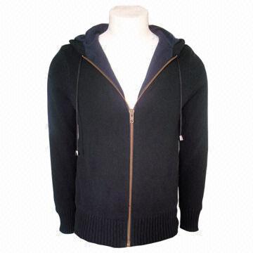 Best IKRR Unisex Leisure Wear/Men's Hooded Casual Coat/Knitwear, Fashionable  wholesale