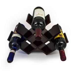 Best Fine Craftwork Acrylic Bottle Rack , Butterfly Wine Rack 17.3x11.5x4 Inches wholesale