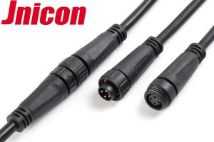 Best Waterproof Male Connector And Female Connector 4 Pin Over - Molding With Cable wholesale