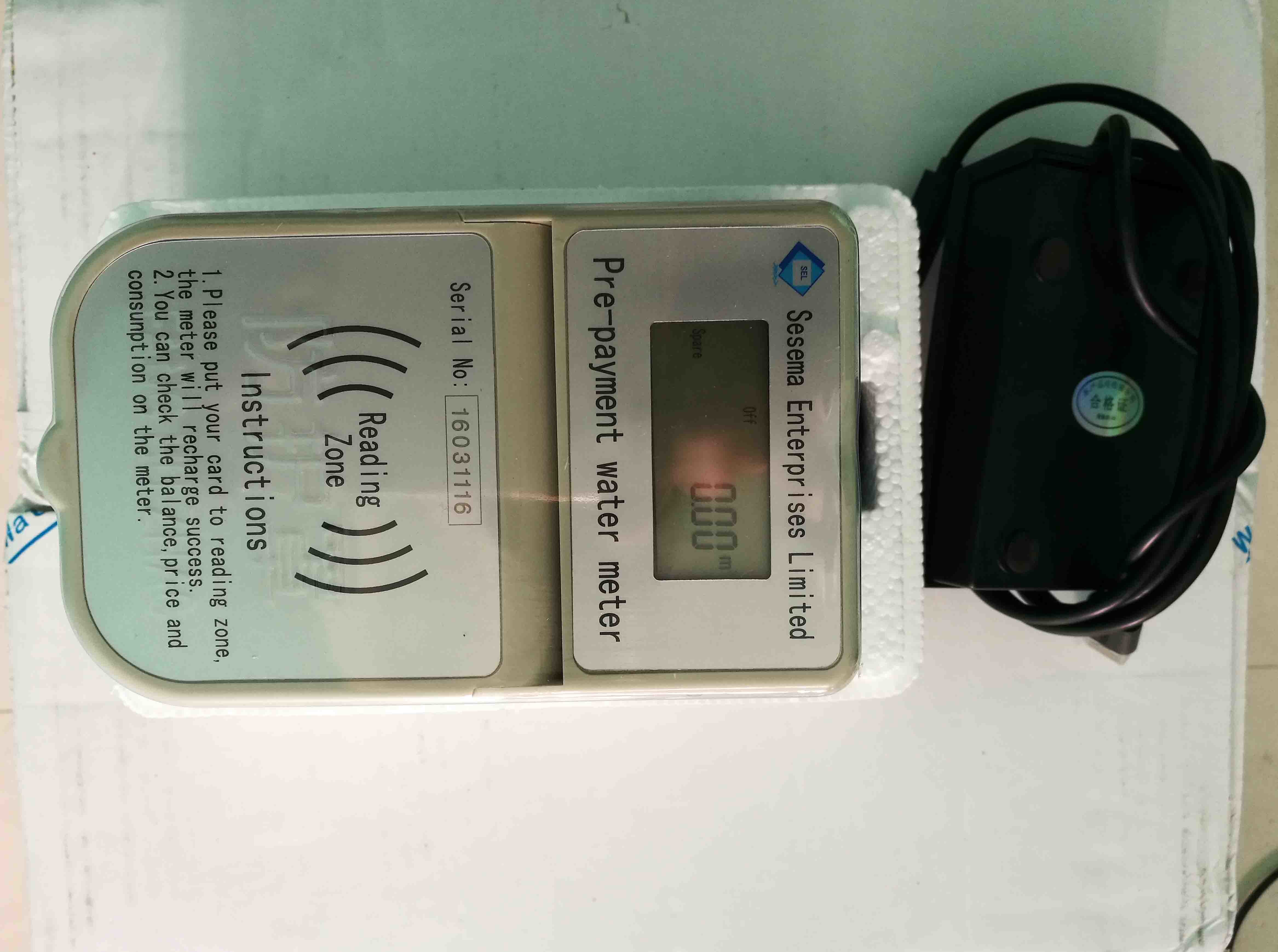 Best Brass RF Multi Jet Water Meter / Utility Billing Prepaid IC Card Water Meter wholesale