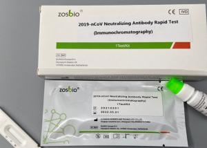 Best Biosensor Coronavirus Neutralizing Antibody Rapid Test 2C - 30C Storage Conditions wholesale