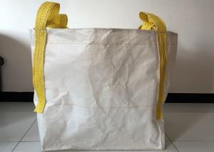 Best Building Use 1 Tonne Bulk Bags , 100% Virgin PP White Large Bulk Bags wholesale