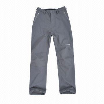 Best Men's Softshell Pants, Waterproof and Breathable, Windstopper wholesale