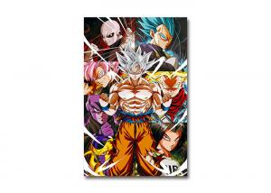 Best PET Lenticular Flip 3D Lenticular Triple Transition Dragon Ball Goku Anime Poster For Wall Art Poster wholesale