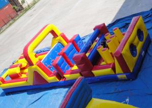 Best 11 Meter Challenge Interactive Inflatable Outdoor Games Triple Stitched wholesale