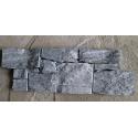Black Quartzite Cemented Z Stone Cladding,Quartzite Stacked Stone,Natural for sale