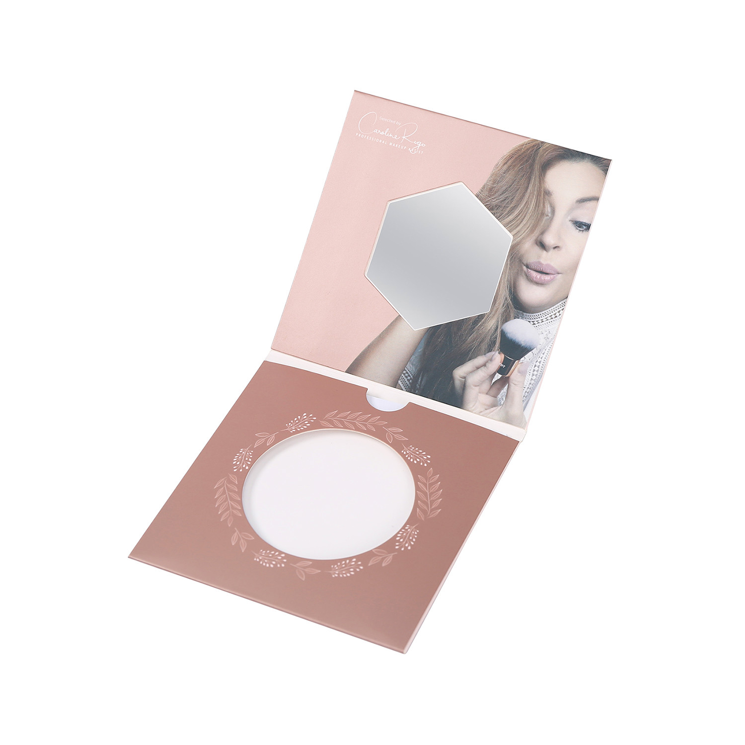 Best Empty Eyeshadow Envelope Packaging 60mm C1S Paper Custom Flat Pack wholesale