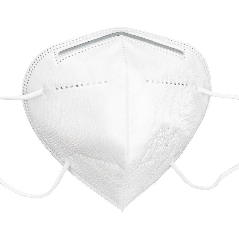 Best White KN95 Disposable Pollution Mask , FFP2 Face Mask 10.5x15.5cm Size wholesale
