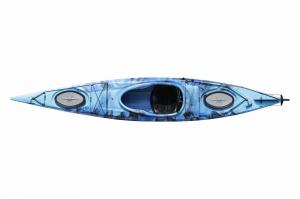 Best Single Person Sit In Kayak Top Rated Polyethylene Hull Material Fishing Canoe With Rudder wholesale