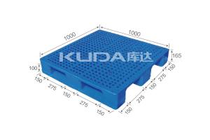 plastic pallet making machine 1010B Grid sichuan words PLASTIC PALLET（BUILT-IN STEEL TUBE）China supplier