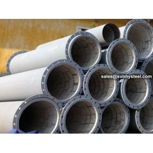 Large Diameter Ceramic Patch Composite Pipe