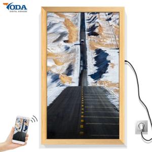 Realistic Texture Smart Digital Picture Frame , LCD Smart Photo Frame 32 Inch