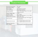 UBZD3000Y Acceleration Speed Detection Vibration Monitor For Industrial