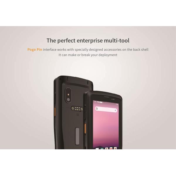 Industrial Android Barcode Scanner PDA with Rugged Design and Waterproof Communication