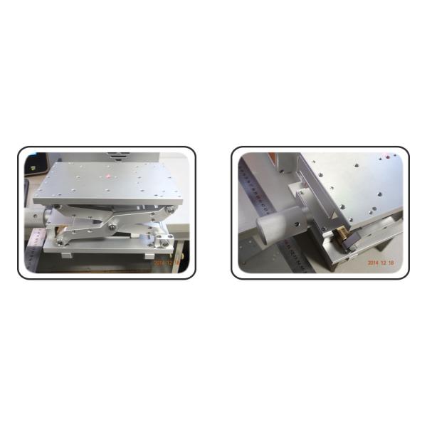 Adjustable Table Portable Fiber Laser Marking Machine Stable Working Performance