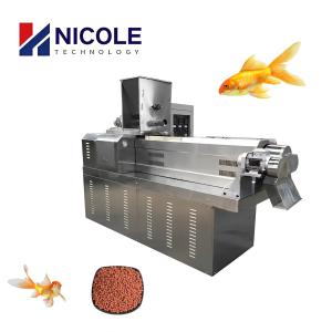 Best Automatic Electric Twin Screw Floating Pellet Fish Feed Making Machine CE wholesale