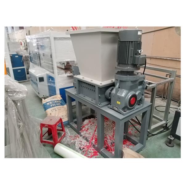 1000kg / H Single Shaft Plastic Recycling Shredder