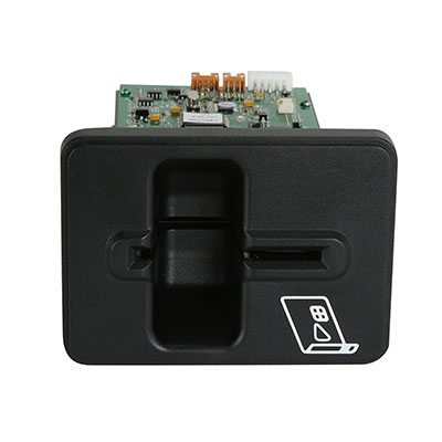 Manual Portable Magnetic Card Reader 250mA Black CRT-288-K High Reliability