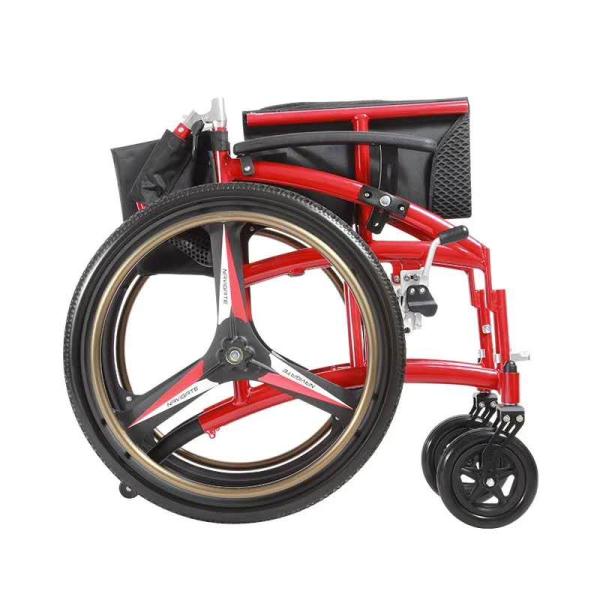 Manual 24'' Mri Compatible Wheelchair For Hospital