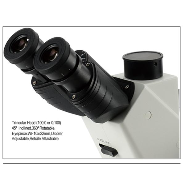Precision Digital Metallurgical Microscope 50X - 500X Magnification For Research A13.0912-A