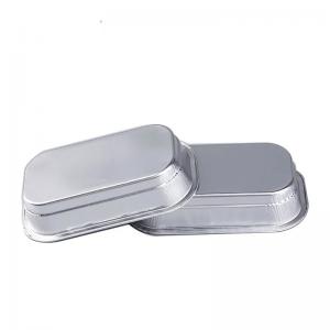Best 320ml Aluminum Foil Food Containers Airplane Airline Aluminum Casserole Pan With Lid wholesale