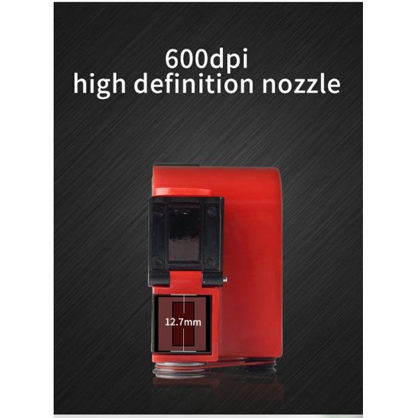 Portable Expire Date Logo Code Printer with 2-5mm Printing Distance Accuracy Solution