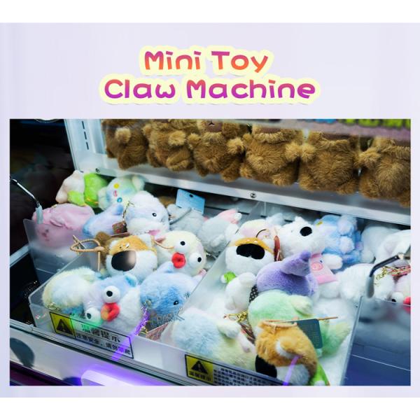 Four Players Claw Machine Car Gift Box Catch Push Win Key Master Arcade Vending Machine