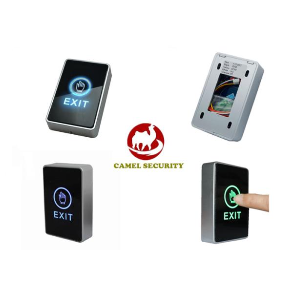 Blue LED Indicator Touch Sensor Button , Access Control Exit Button Anti - Corrosion