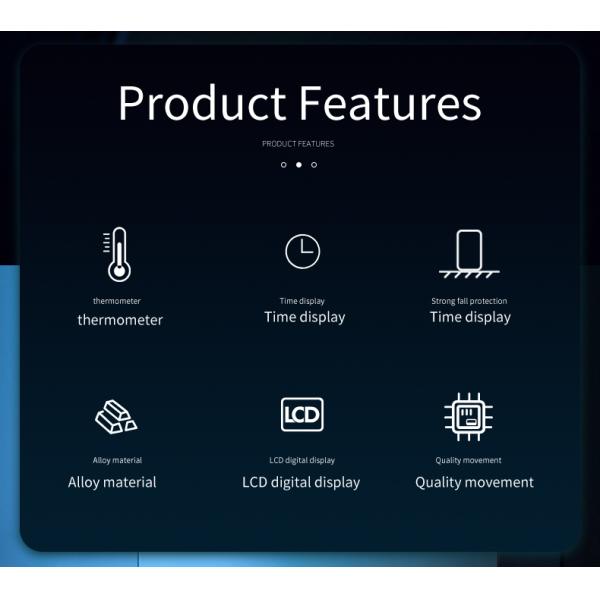 Portable 0.2 Seconds Melexis Sensor Thermometer Detector Box
