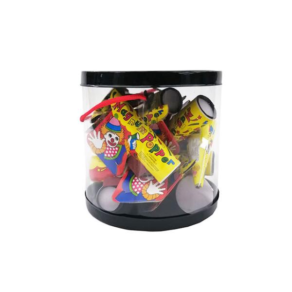 Multicolored Confetti Fireworks Gun Shape For Birthday Party Celebration