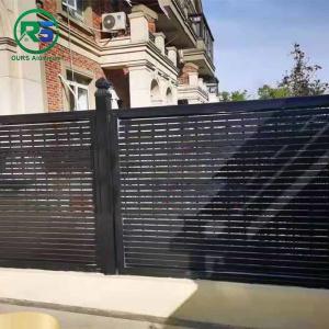 China Modern Contemporary AA1100 Aluminium Privacy Fence Multicolour  Easily Assembled on sale