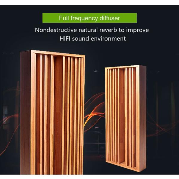 Conference Room 3d Sound Diffuser Panels , Recording Solid Wood Diffuser Panel