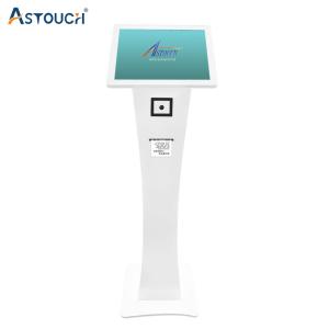 Professional 65inch floor standing touch screen kiosk Terminal Resolution 1920x1080