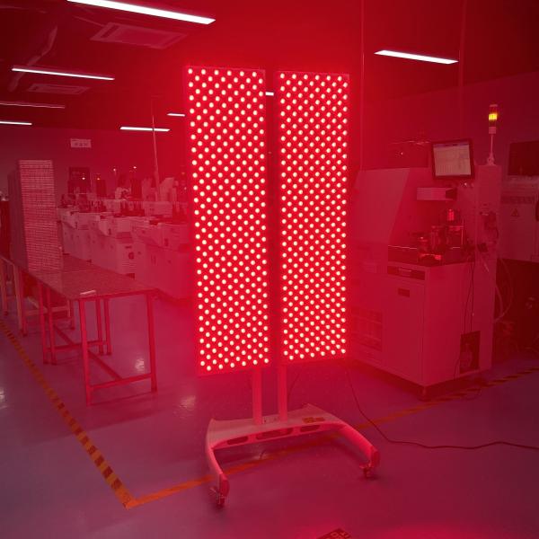 3000W Red Light Therapy Panel in use