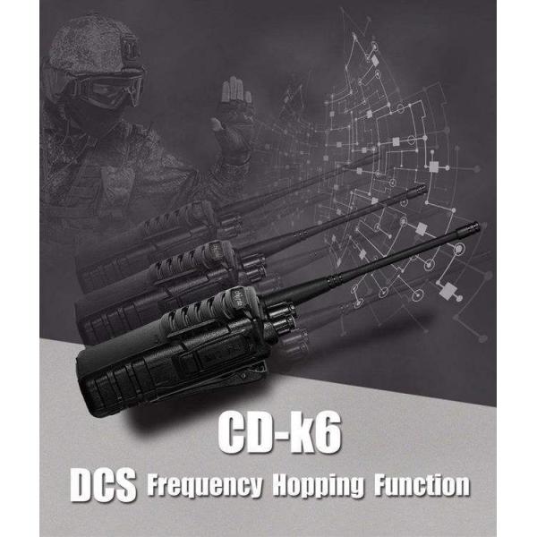 Chierda CD-K6 Long Range Walkie Talkie 7KM Range 16 Channels