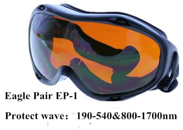 Cheap Ultraviolet / Excimer / CO2 Laser Protection Goggles 190nm - 540nm for sale