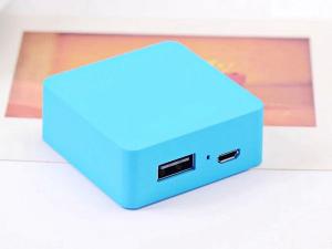 China Square Mini PVC power Bank  2500mAh Lithium Polymer Battery Portable Power Bank for Iphone/Galaxy Phones on sale