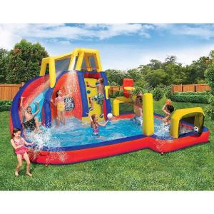 China Children Slide Inflatable Waterpark Waterproof Climb And Sport Playing on sale