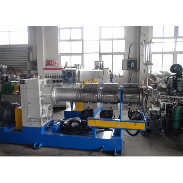 Auto PVC Granulator Plastic Granules Manufacturing Machine One Year Warranty